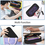 3D Cassette Pen Box Zipper Pencil Case Student School Anime Stationery Bag Gift
