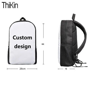 3D Cat Pets Pattern Student High School Shoulder Bag