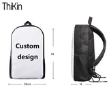 3D Cat Pets Pattern Student High School Shoulder Bag
