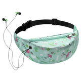 3D Colorful Waist Bag Pillow-shaped Women's Pockets Hip Belt Bag