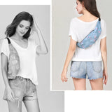 3D Colorful Waist Bag Pillow-shaped Women's Pockets Hip Belt Bag