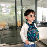 3D Cotton Kids School Bags Children Backpack Dinosaur Book Bags