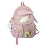 3D Doll Women Backpack Harajuku Female School Bag Large Capacity