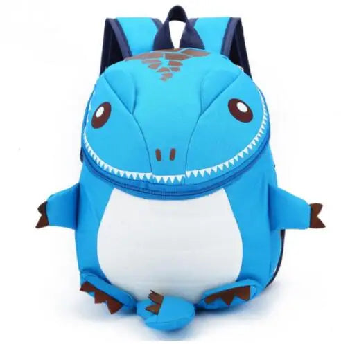 3D Dinosaur Backpack For Boys Children Kindergarten SchoolBag Girls