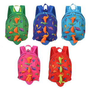 3D Dinosaur Backpack for Toddlers Waterproof Safety Harness Leash