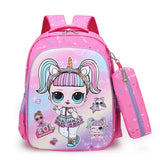 3D Dinosaur Boys Backpack Girls Pink Unicorn School Bags