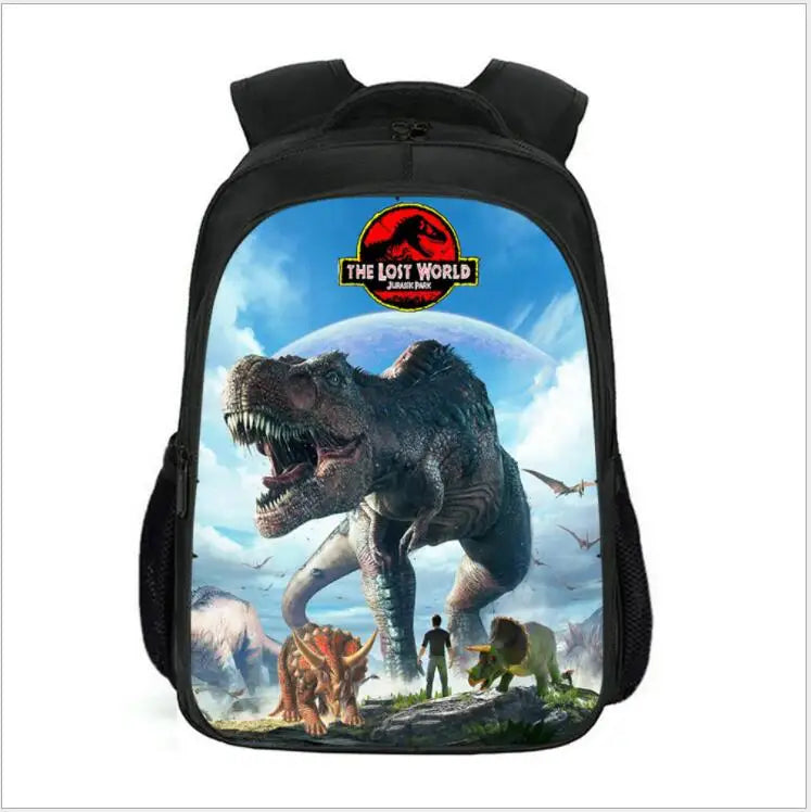 3D Dinosaur pattern Kids Backpack Jurassic Dinosaur Children Gift