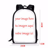 3D Flower Music Notes Pattern Kids Schoolbags Women Laptop Backpack