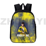 3D Fire Garena Backpack Assault Game Backpack Women 12/16 Inch Laptop Travel Pac