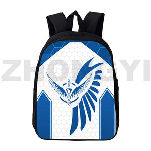 3D Fire Garena Backpack Assault Game Backpack Women 12/16 Inch Laptop Travel Pac