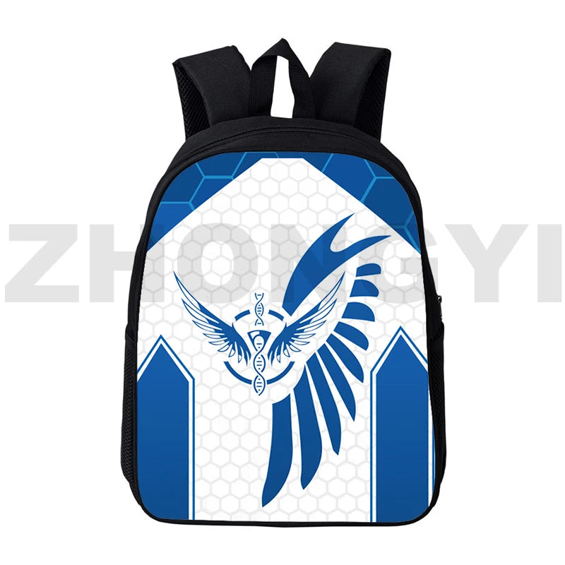 3D Fire Garena Backpack Assault Game Backpack Women 12/16 Inch Laptop Travel Pac