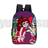 3D Friday Night Funkin Backpack Unisex Schoolbags Waterproof Bag Kids Rucksack