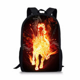 3D Maps Prints School Bags For Boys Girls Kids Backpacks Student Book Bag