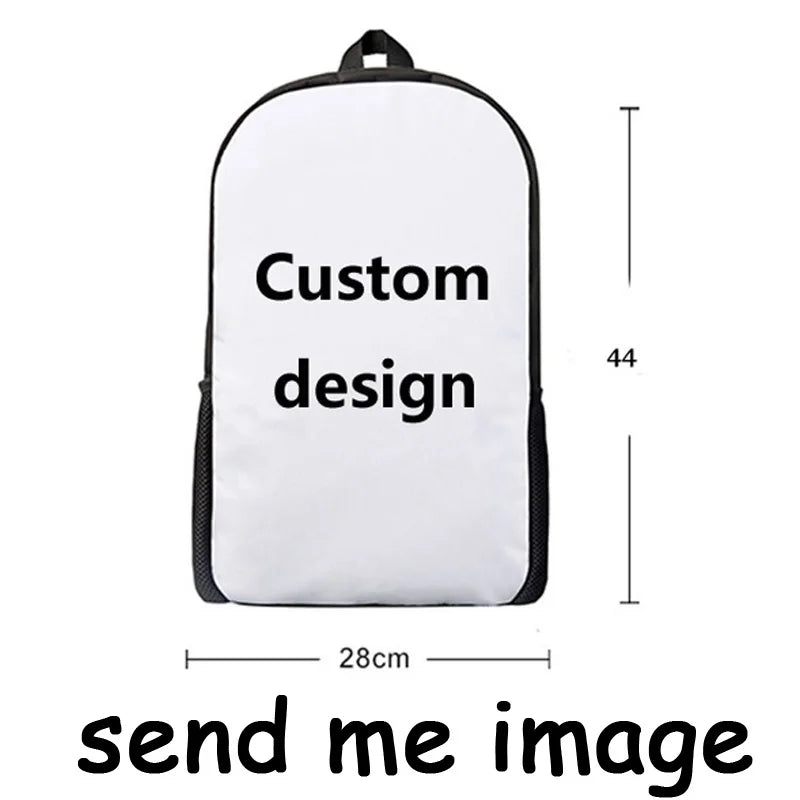 3D Mosasaurus Dinosaur Pattern School Bag Set/3Pcs