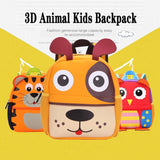 3D Animal Kids Backpack Waterproof Neoprene Children's Backpack