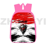 Berserk Guts Backpack Teenagers Zodd Schoolbag Pink