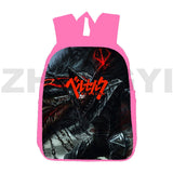 Berserk Guts Backpack Teenagers Zodd Schoolbag Pink