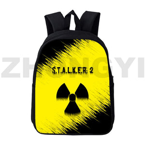 Anime S.T.A.L.K.E.R. 2 Backpack Cartoon Bookbag Stalker 2 12 inch Schoolbag