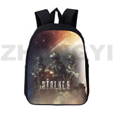 Anime S.T.A.L.K.E.R. 2 Backpack Cartoon Bookbag Stalker 2 12 inch Schoolbag