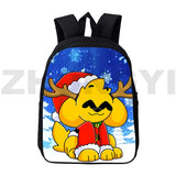 3D Print Cartoon Mikecrack Backpack 12/16 Inch Los Compas Bag Teenagers