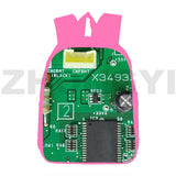 3D Print Electronic Chip Backpack 12/16 Inch Anime Pink