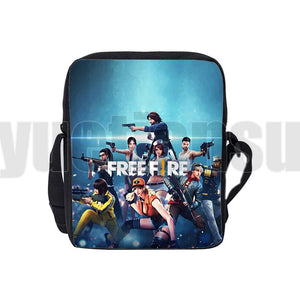 Garena Fire Shoulder Bag Kids Crossbody Rucksack