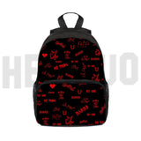 Lil Peep Backpack Waterproof Funny School Bag 16 Inch