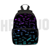 Lil Peep Backpack Waterproof Funny School Bag 16 Inch