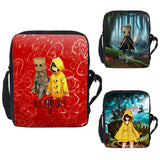 3D Print Little Nightmares 2 Shoulder Bags Women Zipper Canvas Handbag