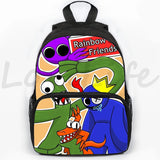 3D Print Rainbow Backpack School Bag Boys Girls Backpacks