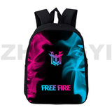 3D Printed Fire Garena Game Backpacks 12/16 Inch Anime School Bags