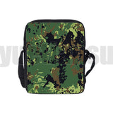 3D Printed Camouflage Shoulder Bag Crossbody Bag Army Green