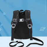 3D Rocket Childrens Backpack Astronauts School Bags Waterproof Cartoon