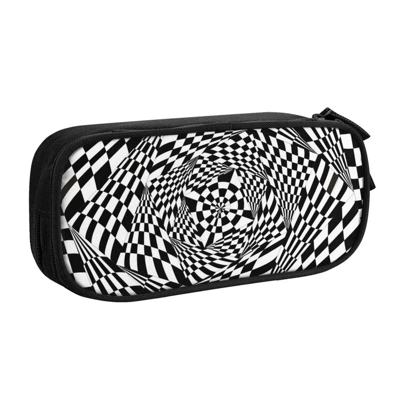 3D Stereo Vision Pen Box Zipper Bag Student School Anime