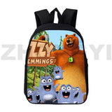 Grizzy and The Lemmings Backpack for Girls 12/16 Inch Laptop Bag
