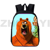 Grizzy and The Lemmings Backpack for Girls 12/16 Inch Laptop Bag