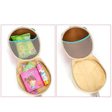 3D Sweet Red Strawberry School Bags for Girls Egg Backpack