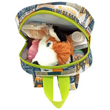 3D Toddler Canvas Children Backpack Kindergarten Schoolbag