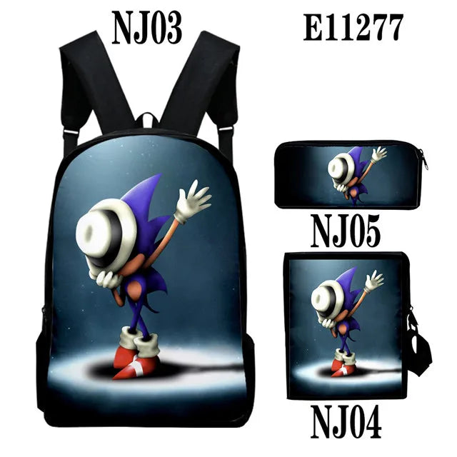 3D Tractor Print Backpack Children Bookbag School Bag Mochila Boys/Girls