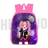 Danganronpa Monokuma Backpack 16 Inch Pink for School Girls