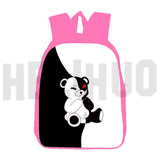 Danganronpa Monokuma Backpack 16 Inch Pink for School Girls