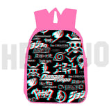 Danganronpa Monokuma Backpack 16 Inch Pink for School Girls