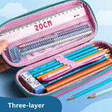 3D Stereo Relief Animal Pencil Case Plastic Pen Box Student Pen Bag