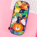 3D Stereo Relief Animal Pencil Case Plastic Pen Box Student Pen Bag