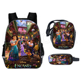 3PCS Encanto Kids School Bags 16in Mirabel Prints Backpack
