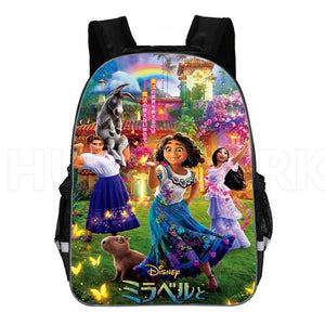 3PCS Encanto Kids School Bags 16in Mirabel Prints Backpack