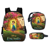3PCS Encanto Kids School Bags 16in Mirabel Prints Backpack