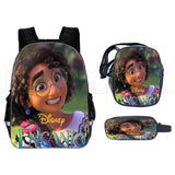 3PCS Encanto Kids School Bags 16in Mirabel Prints Backpack