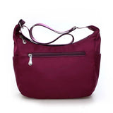 Waterproof Nylon Messenger Bags for Women 3PCS