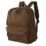3PCS Canvas School Backpack for Teenage Travel Bagpack